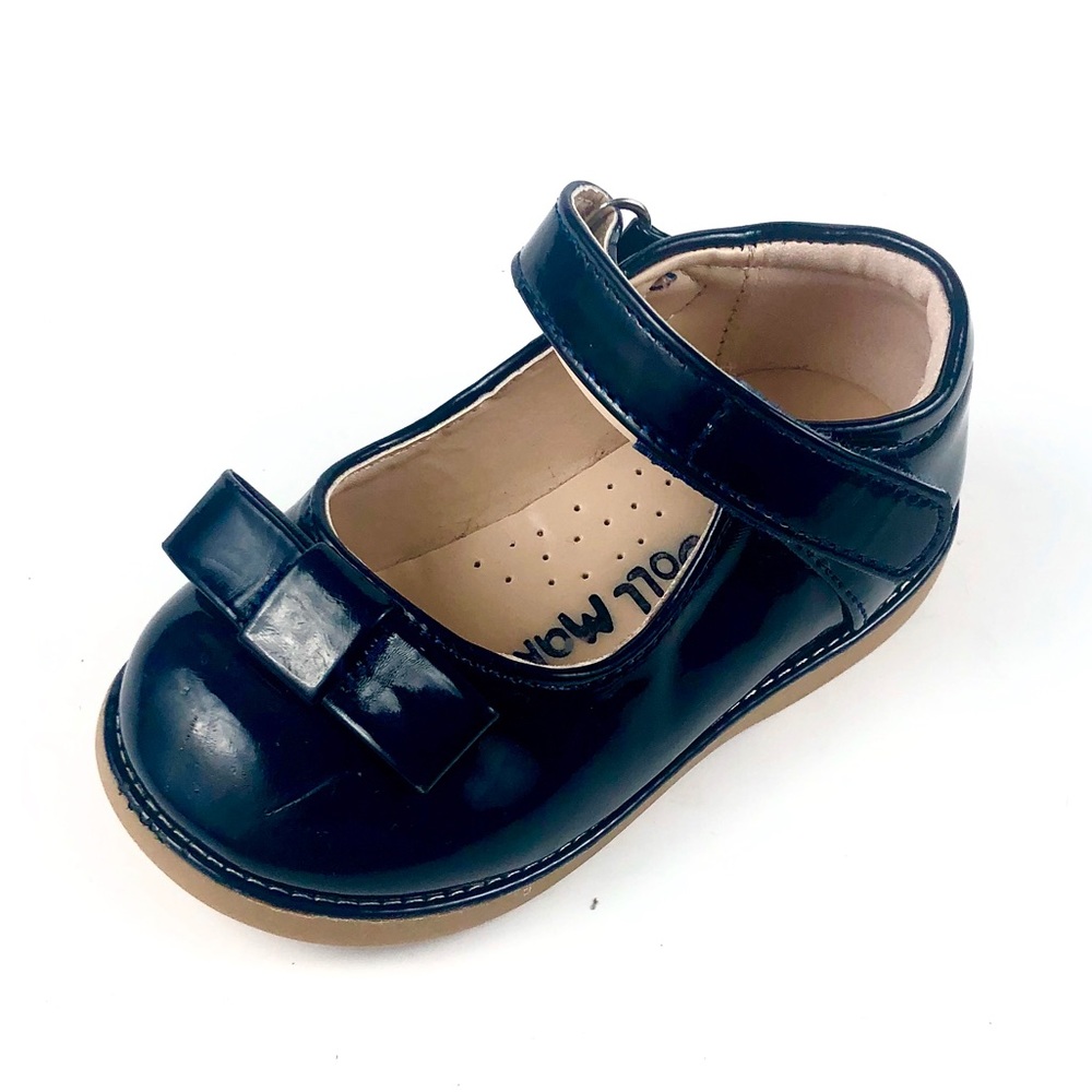 Doll Maker Navy Patent Mary Janes Size 5
